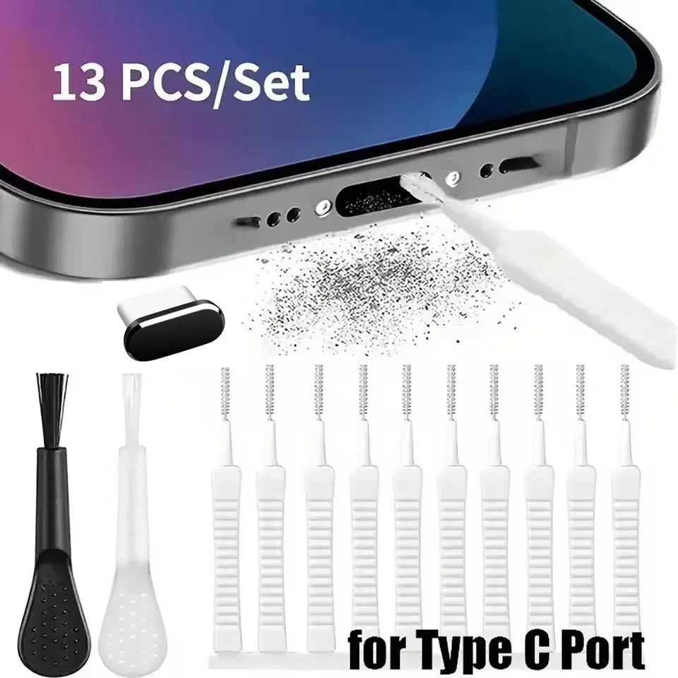 Kit de Limpieza para Celular - Puerto de Carga, Bocina y Audífonos