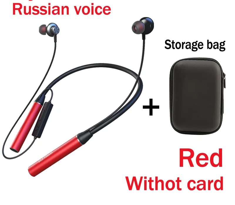 Auriculares Deportivos Inalámbricos con Micrófono y Bluetooth