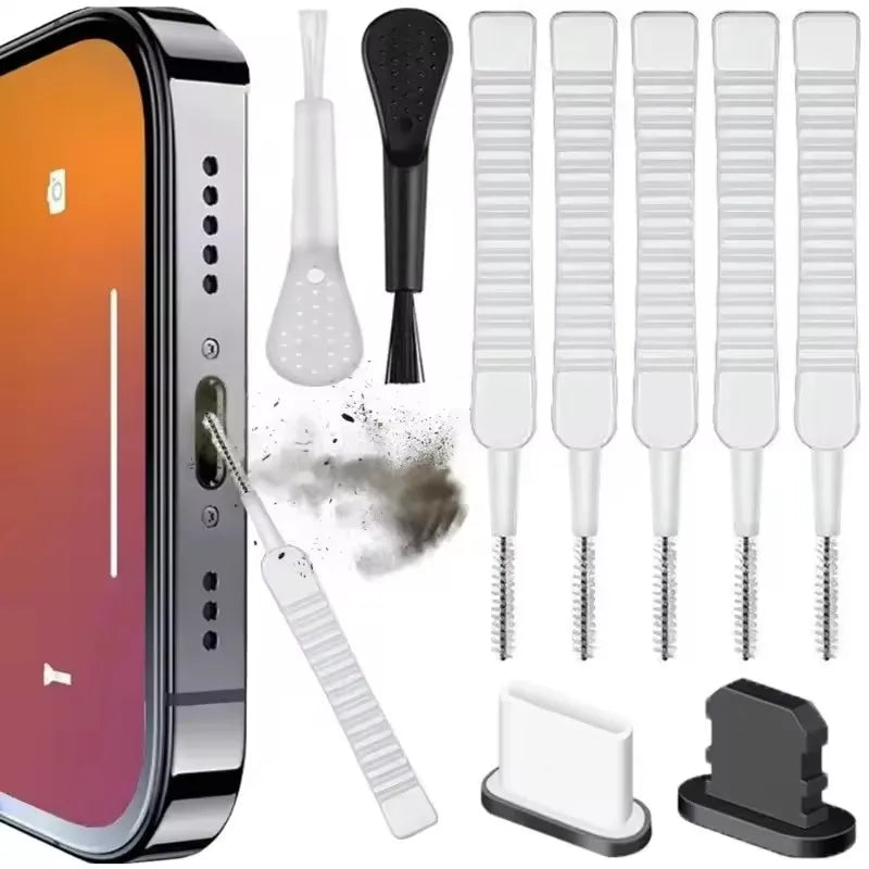 Kit de Limpieza para Celular - Puerto de Carga, Bocina y Audífonos