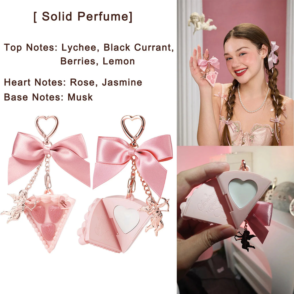 Perfume Sólido Flower Knows Strawberry Cupid - Vegano y Duradero🪷