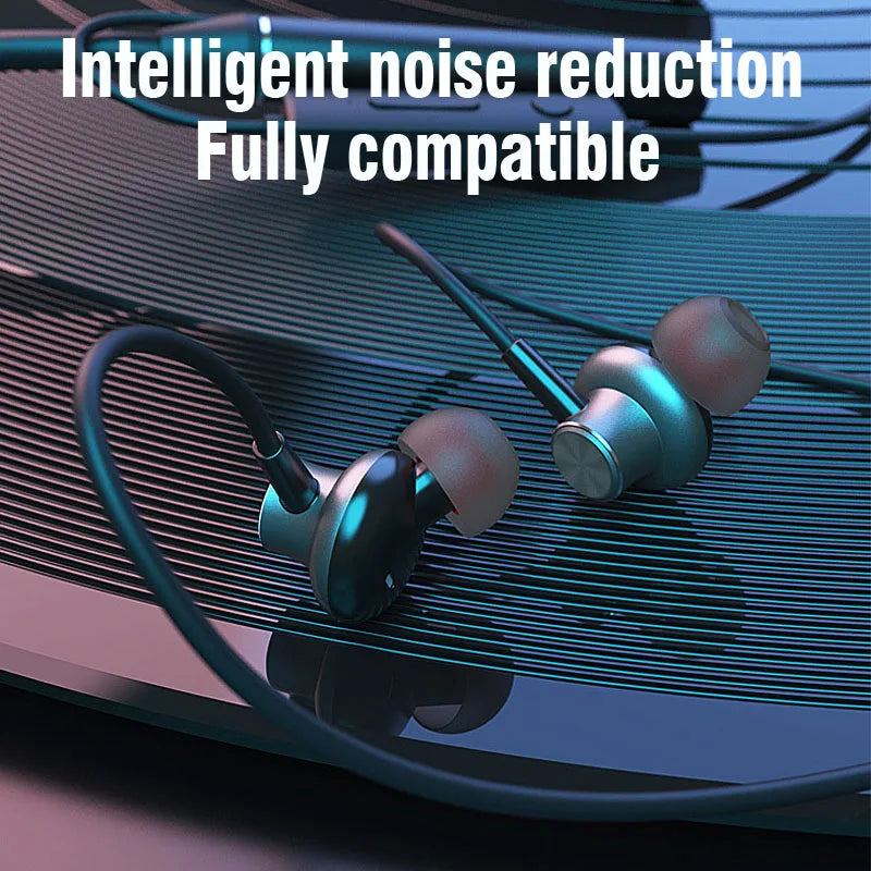 Auriculares Deportivos Inalámbricos con Micrófono y Bluetooth
