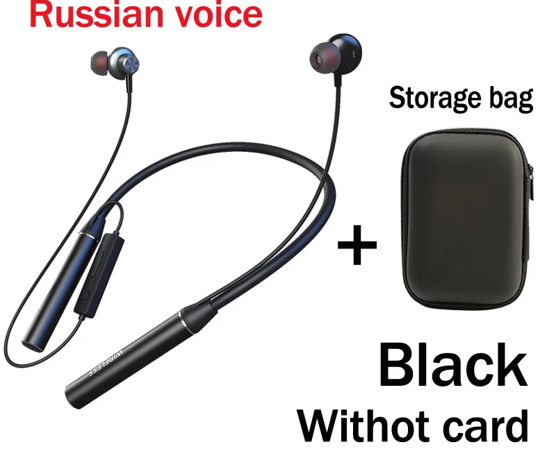 Auriculares Deportivos Inalámbricos con Micrófono y Bluetooth