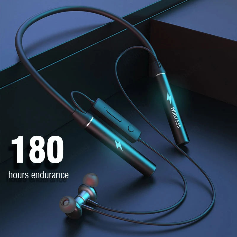 Auriculares Deportivos Inalámbricos con Micrófono y Bluetooth