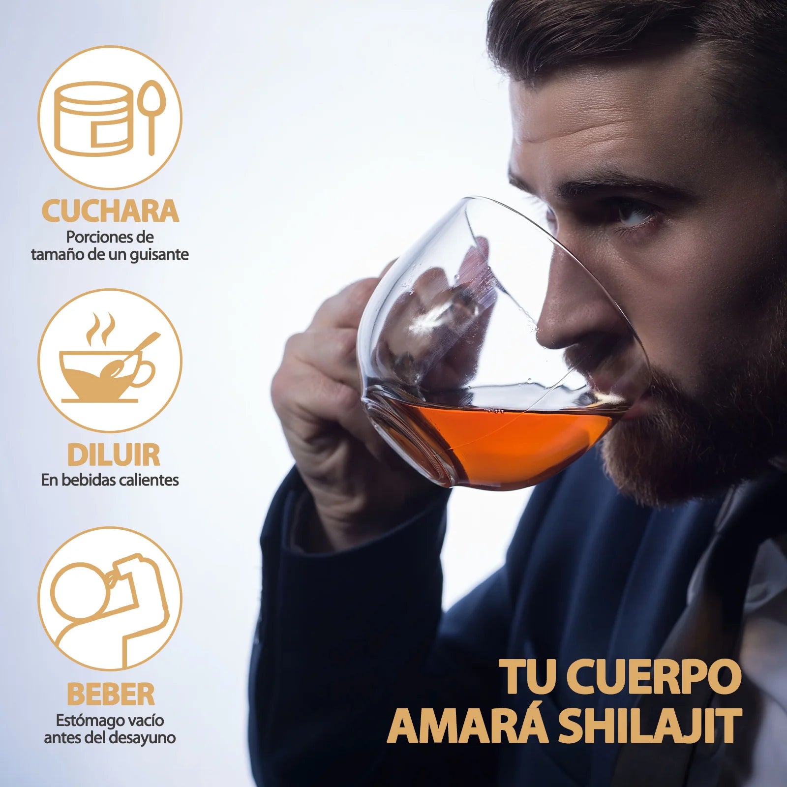 Shilajit del Himalaya Windboss – Pura y Orgánica | +85 Minerales | 50g para Energía, Concentración y Vitalidad