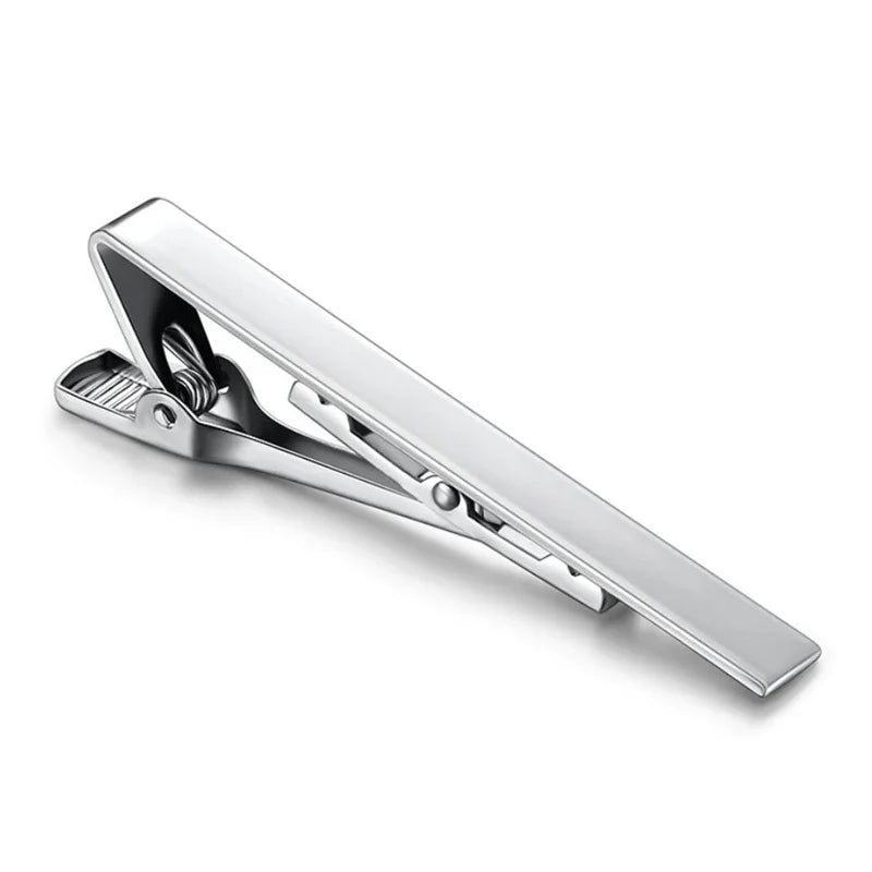 Clip de metal para Corbata  – Elegante Accesorio para Hombre | 6 Colores