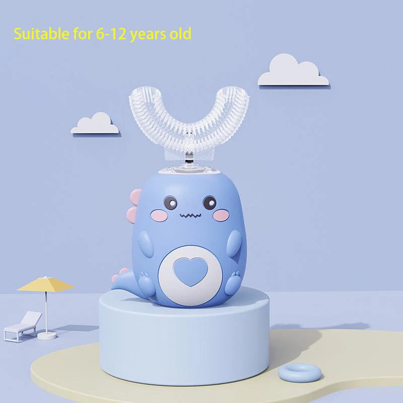 Cepillo de dientes eléctrico infantil 360°, sónico, inteligente, automático y recargable