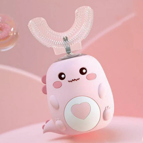 Cepillo de dientes eléctrico infantil 360°, sónico, inteligente, automático y recargable