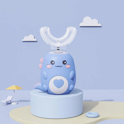 Cepillo de dientes eléctrico infantil 360°, sónico, inteligente, automático y recargable