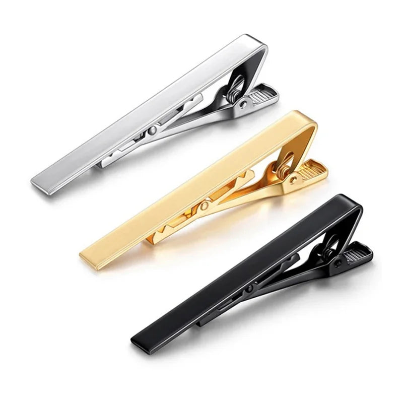 Clip de metal para Corbata  – Elegante Accesorio para Hombre | 6 Colores