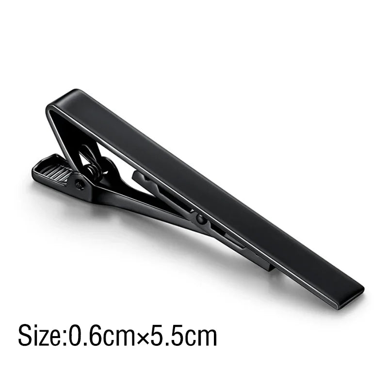 Clip de metal para Corbata  – Elegante Accesorio para Hombre | 6 Colores