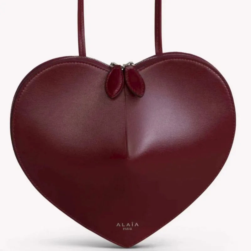 Bolso Love Bag Estilo Europeo y Americano - Bolso Caja Corazón de Melocotón, Diseño Exclusivo, Bolso de Hombro y Bandolera