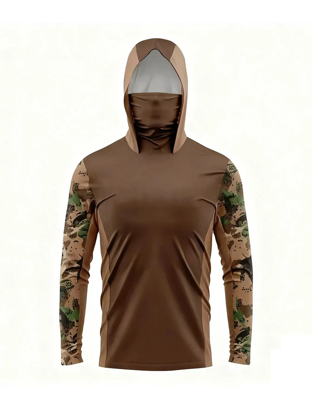 Camisa de Manga Larga para Hombre con Estampado 3D - Estilo Deportivo Transpirable
