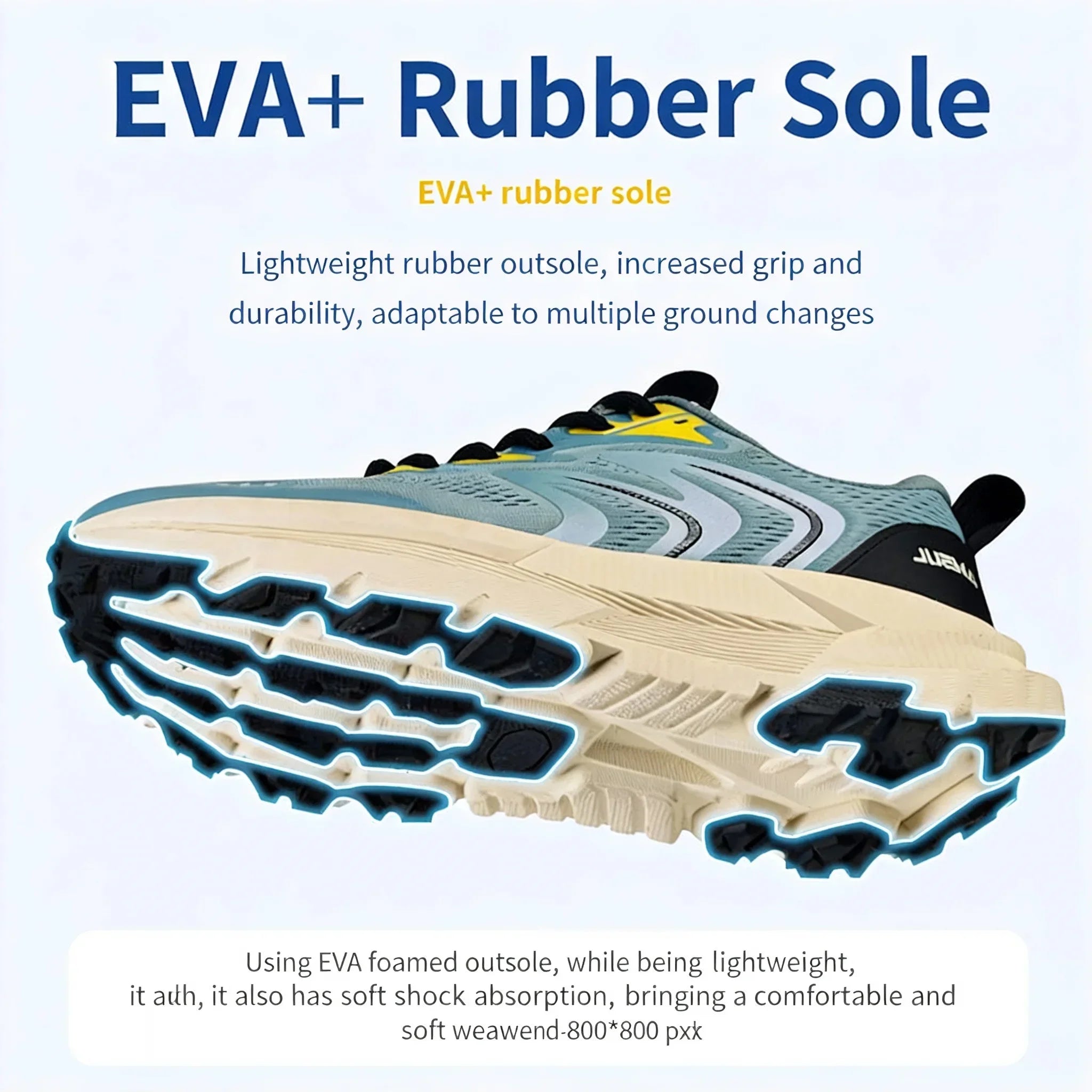 Tenis de Correr para Hombre y Mujer Glycerin Max Antideslizantes y Amortiguadores