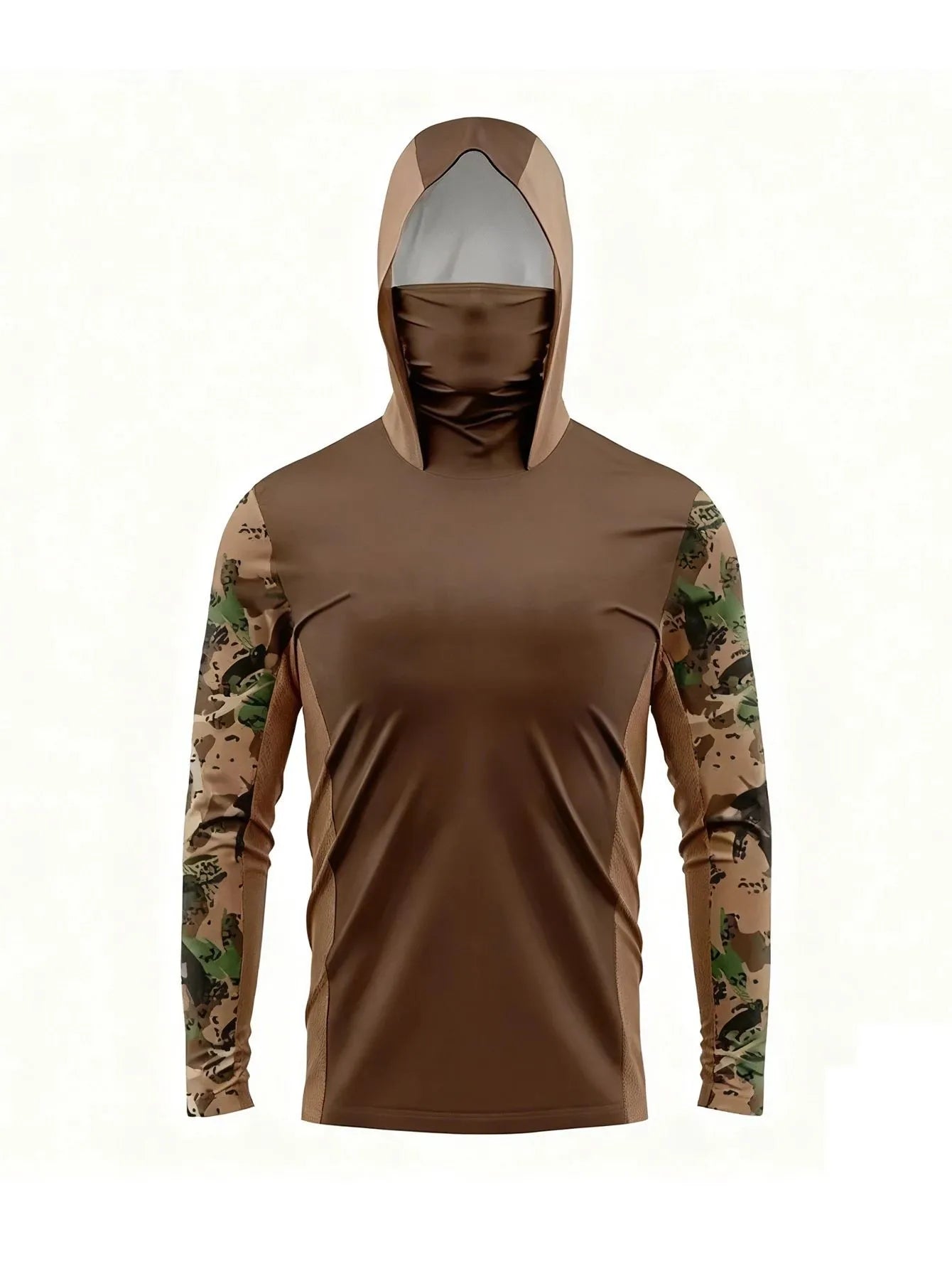 Camisa de Manga Larga para Hombre con Estampado 3D - Estilo Deportivo Transpirable