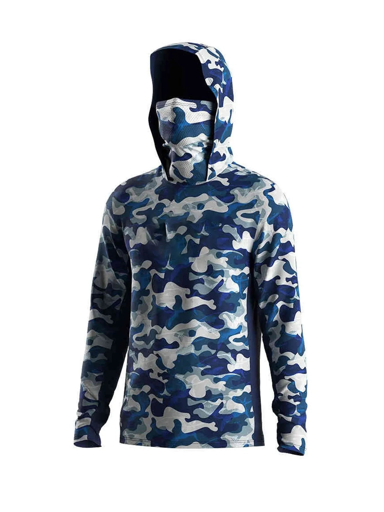 Camisa de Manga Larga para Hombre con Estampado 3D - Estilo Deportivo Transpirable