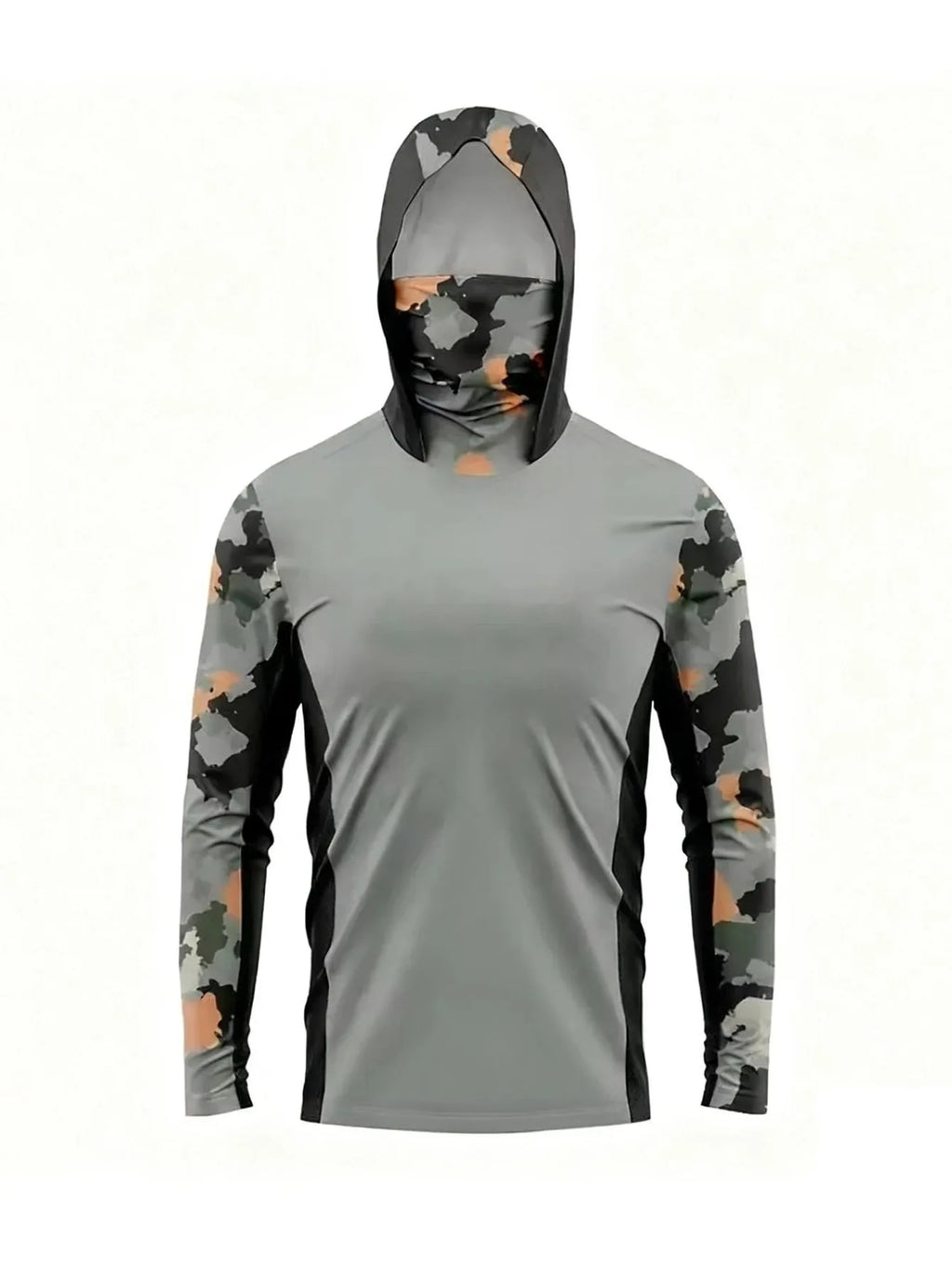 Camisa de Manga Larga para Hombre con Estampado 3D - Estilo Deportivo Transpirable